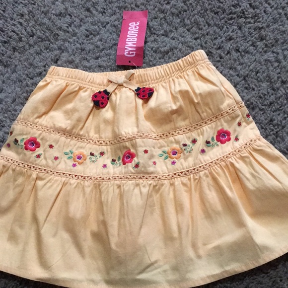 NWTs Vintage Gymboree “Fiesta Del Sol” elastic waist skort Sz 4T - Picture 2 of 10